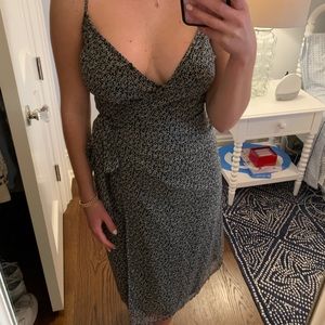 Abercrombie Wrap Dress with Slit